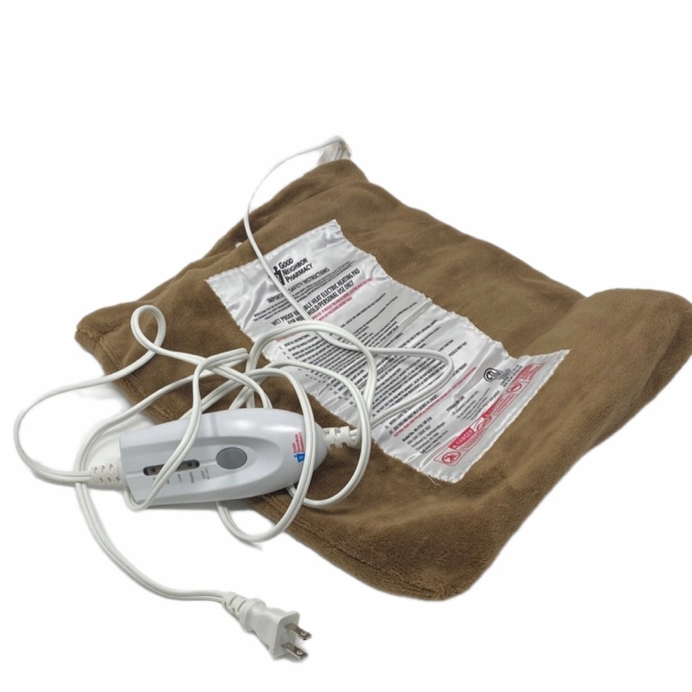 Brown Electric Heating Pad